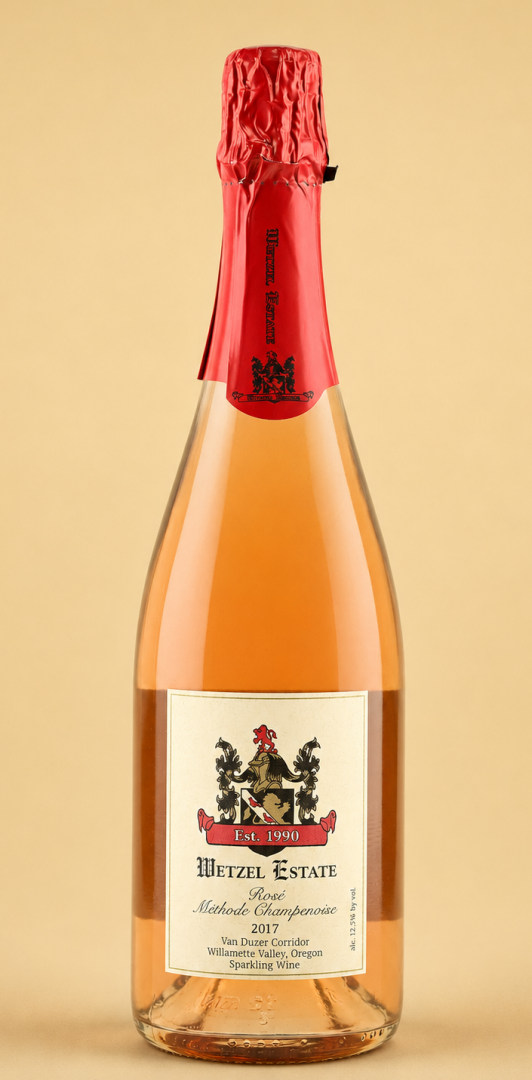 2017 wetzel estate rosé methode champenoise 2017 wetzel estate rosé methode champenoise